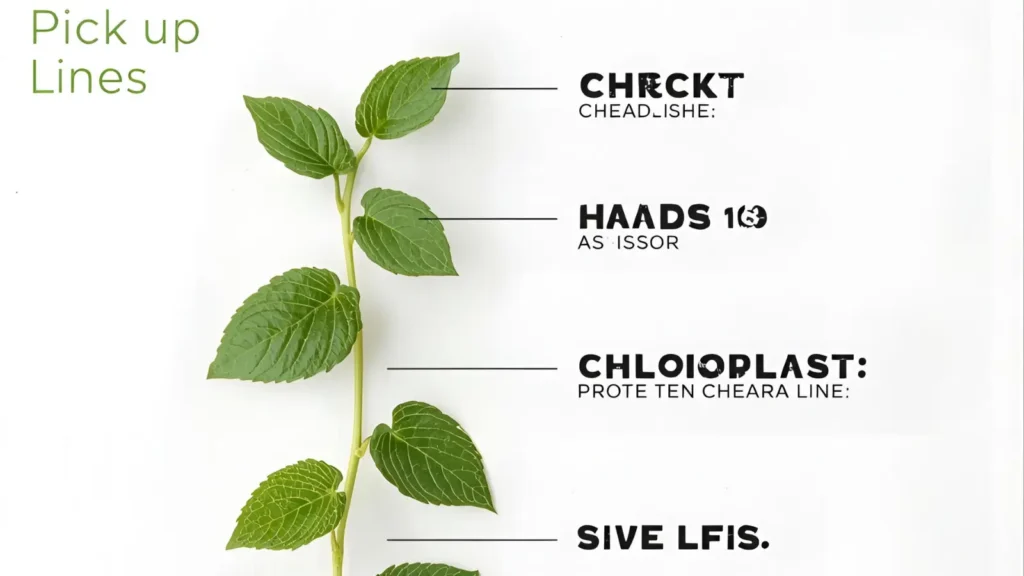 Chloroplast Pick Up Lines