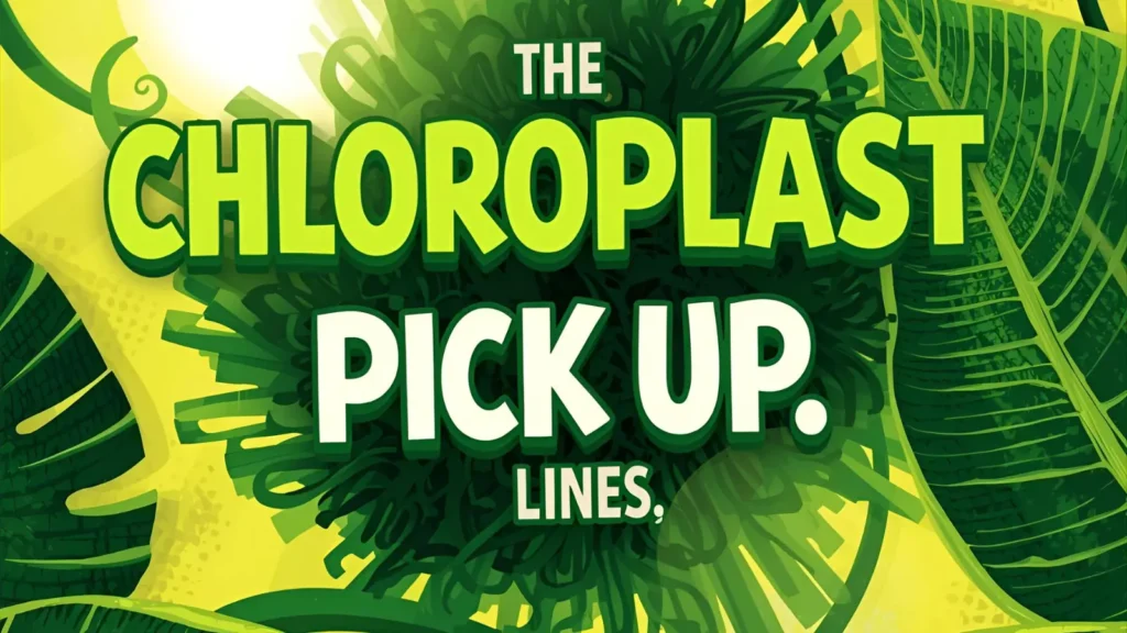 Chloroplast Pick Up Lines